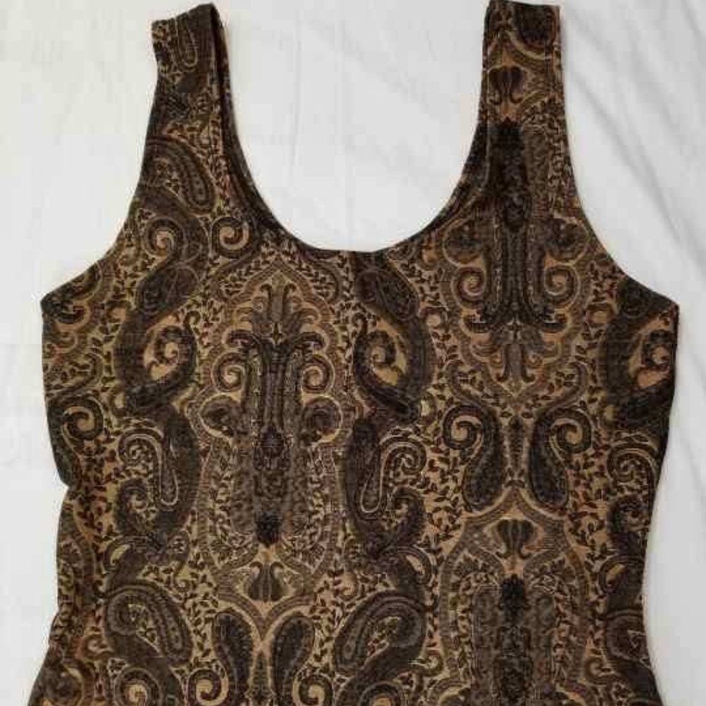 Cami Black and gold size S.